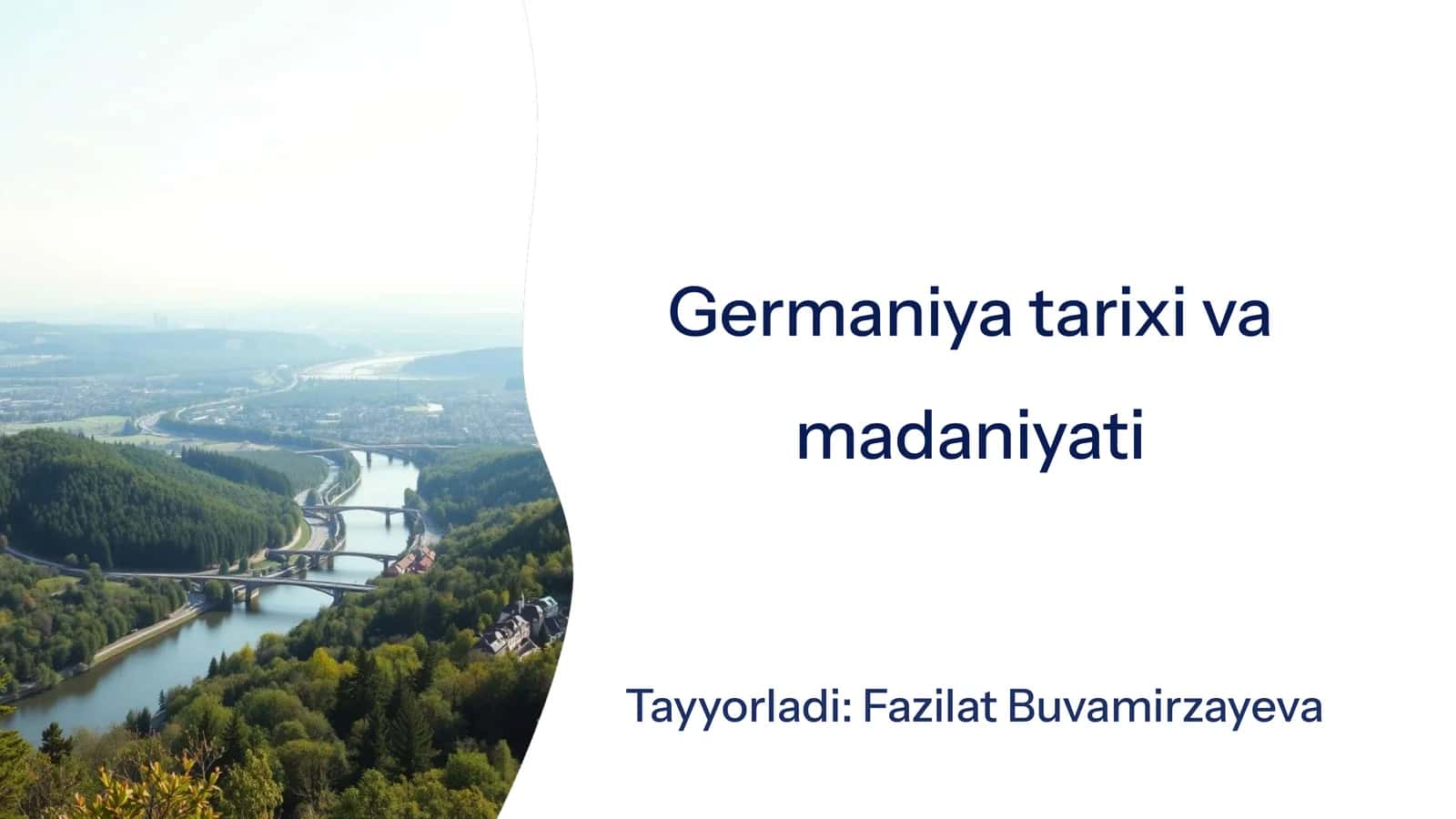 Germaniya tarixi va madaniyati 1