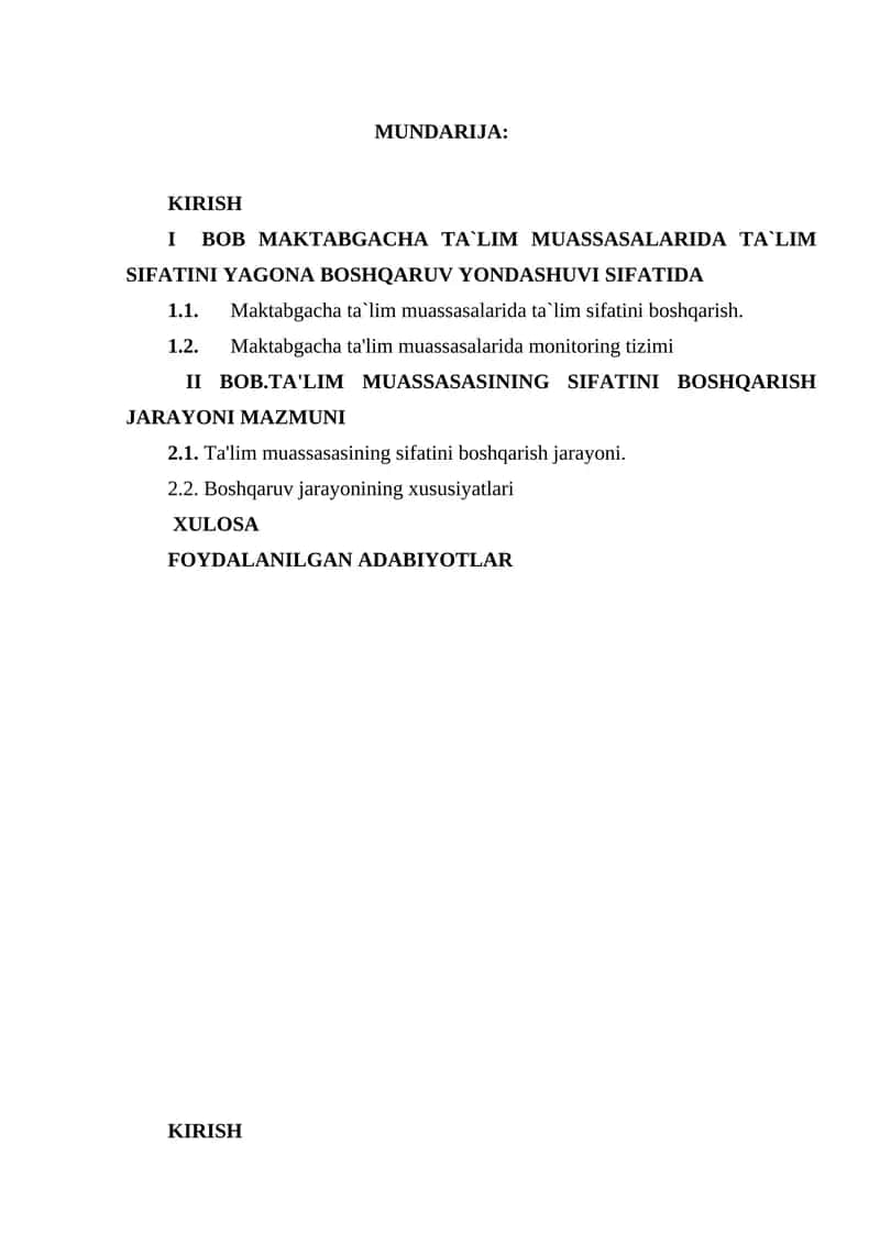 Ta'lim muassasalarida ta'lim sifatini boshqarish 1