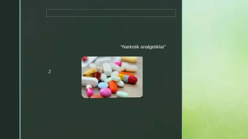 “Narkotik analgetiklar” 1