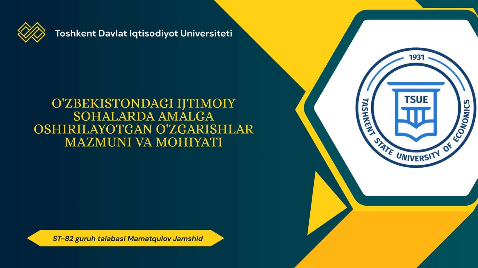 O'zbekistondagi Ijtimoiy Sohalar 1