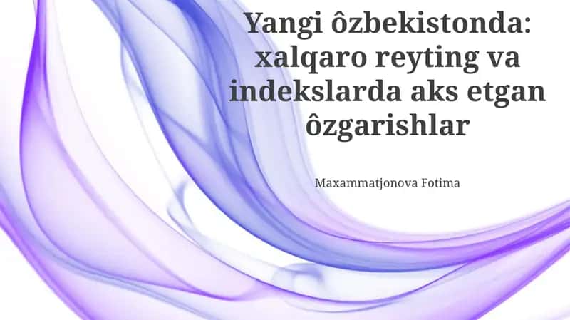 Islohotlarning Taʼsiri va Yutuqlar 1