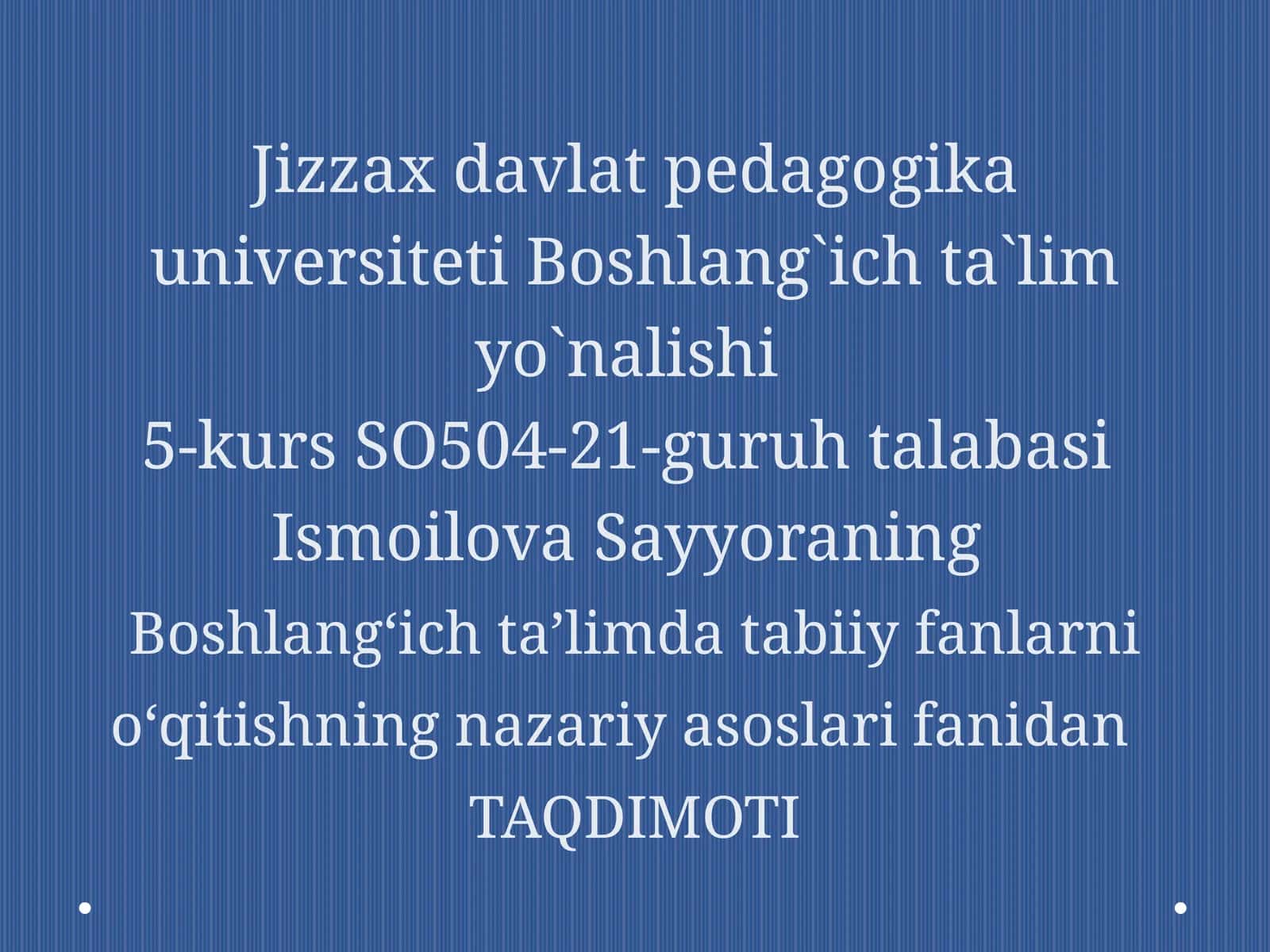 Organik va onarganik moddalar 1