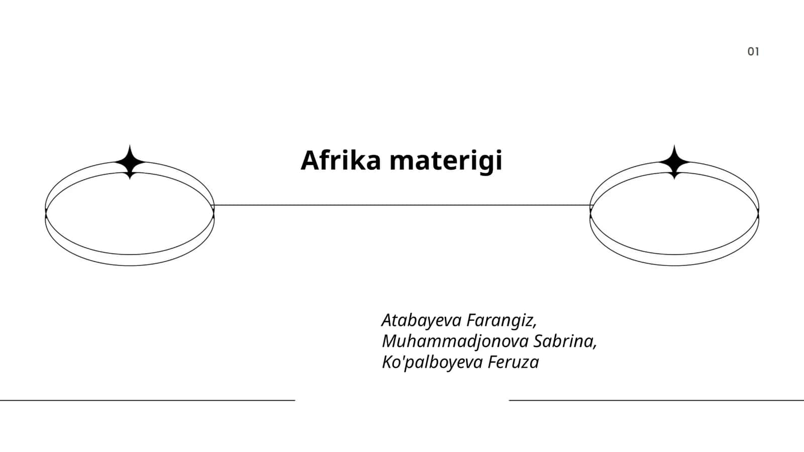 Afrika materigi 1