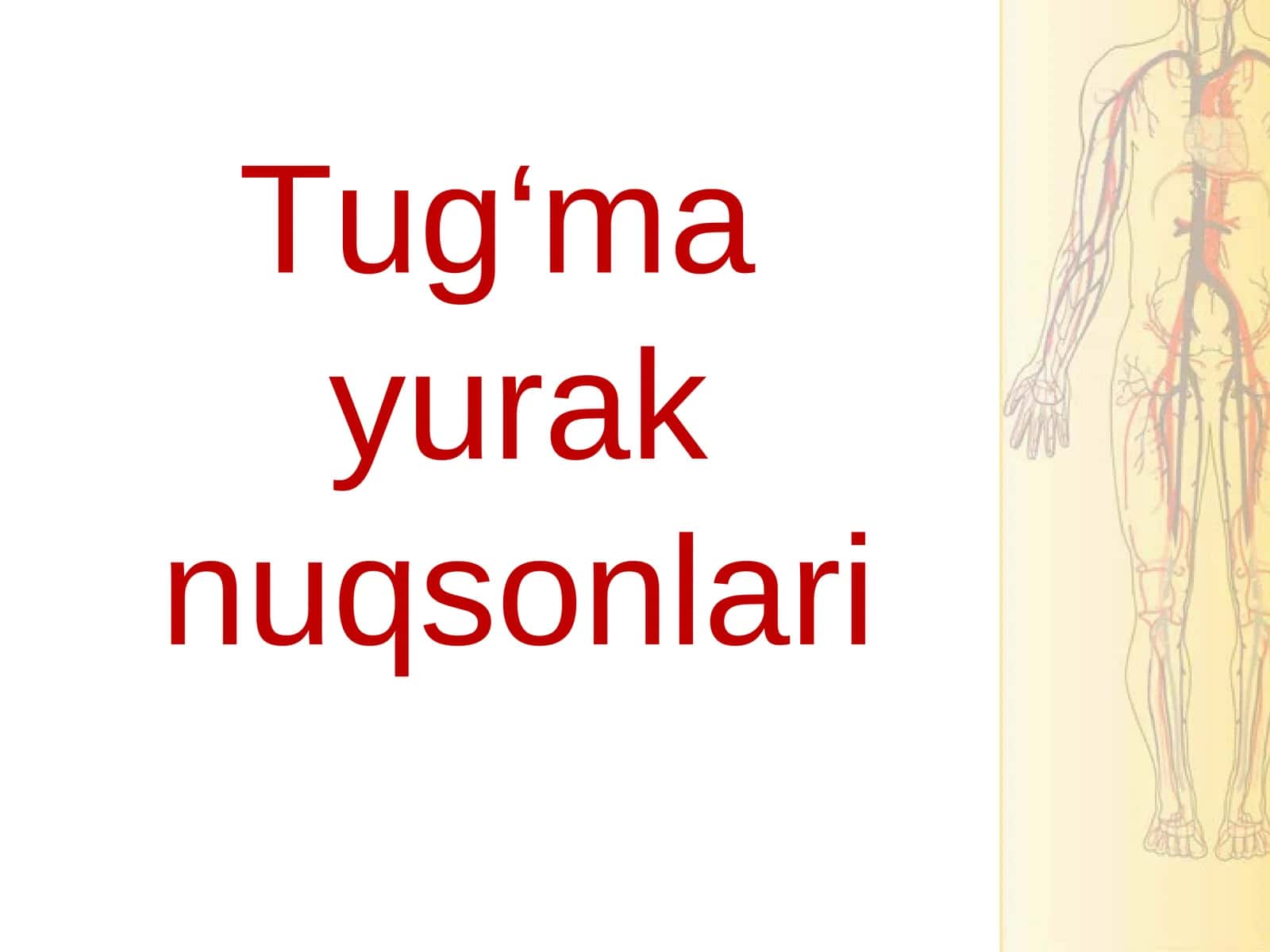 Tug‘ma yurak nuqsonlari 1