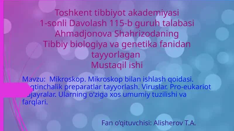 Mikroskop 1