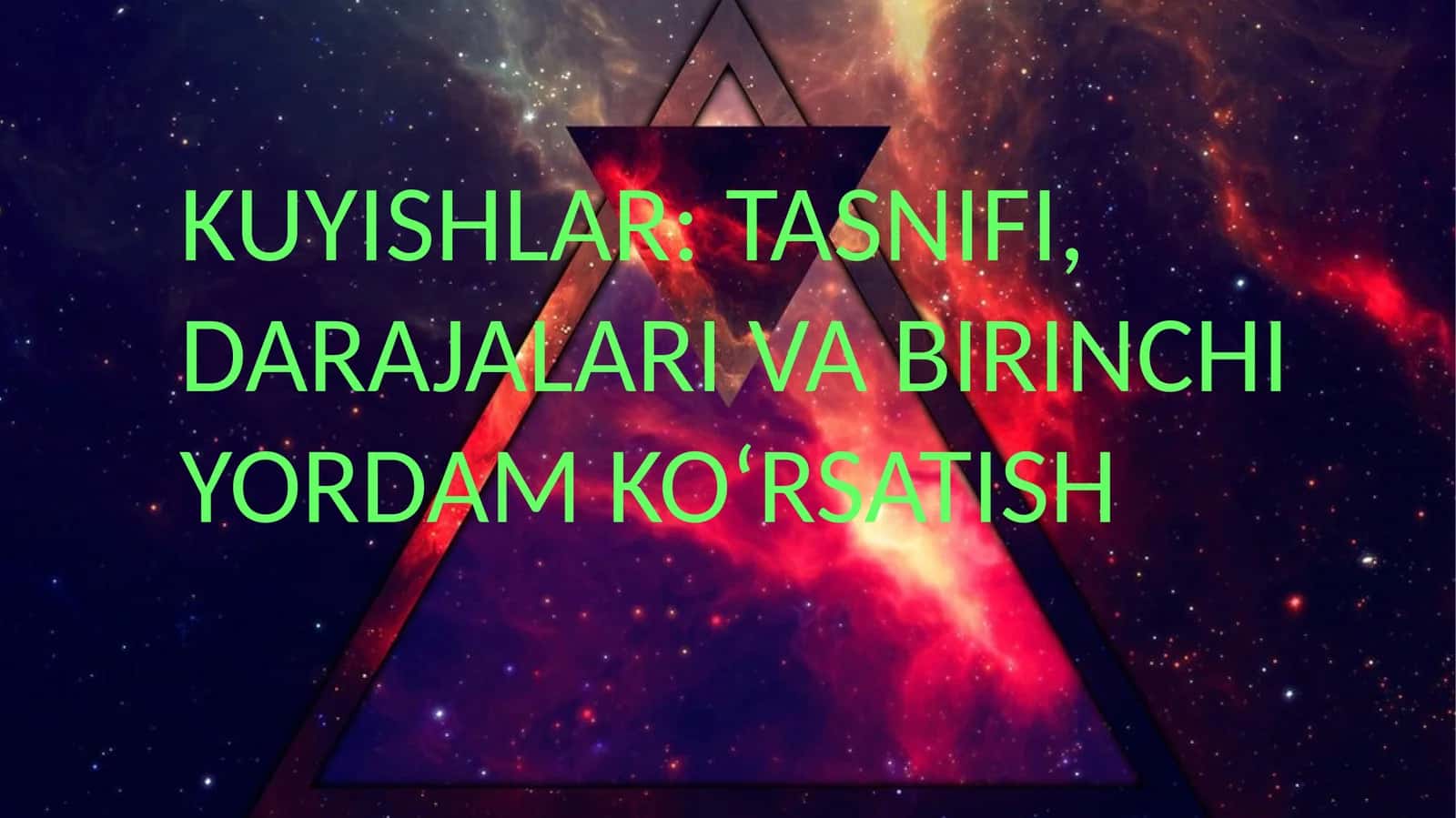 Kuyishlar 1