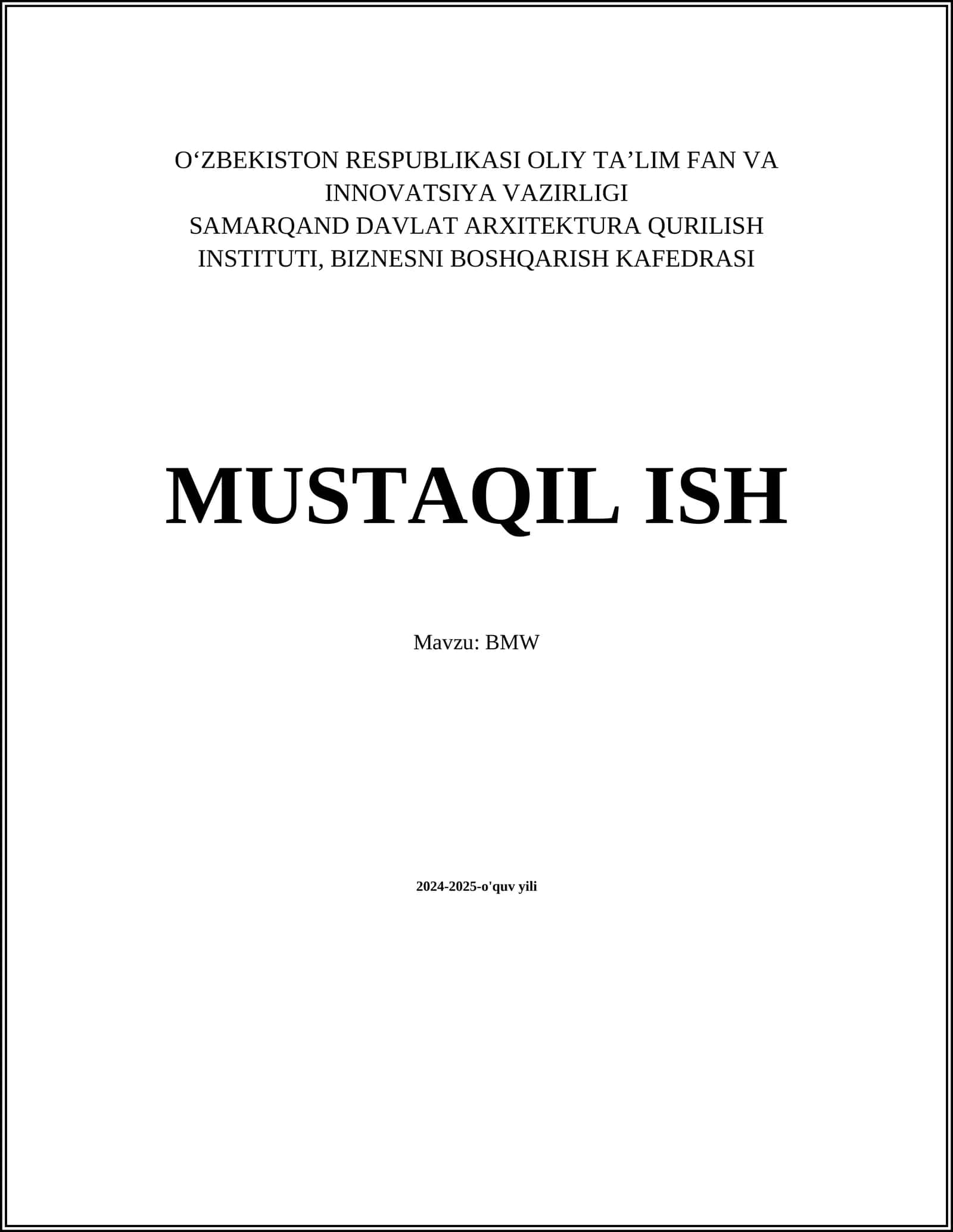 BMW 1