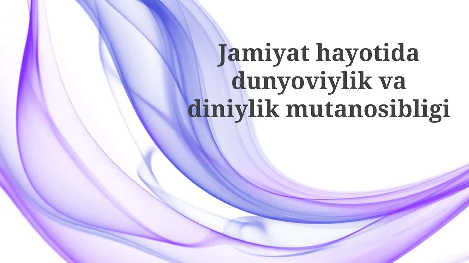 Jamiyathayotidadunyoviylikvadiniylikmutanosibligi 1