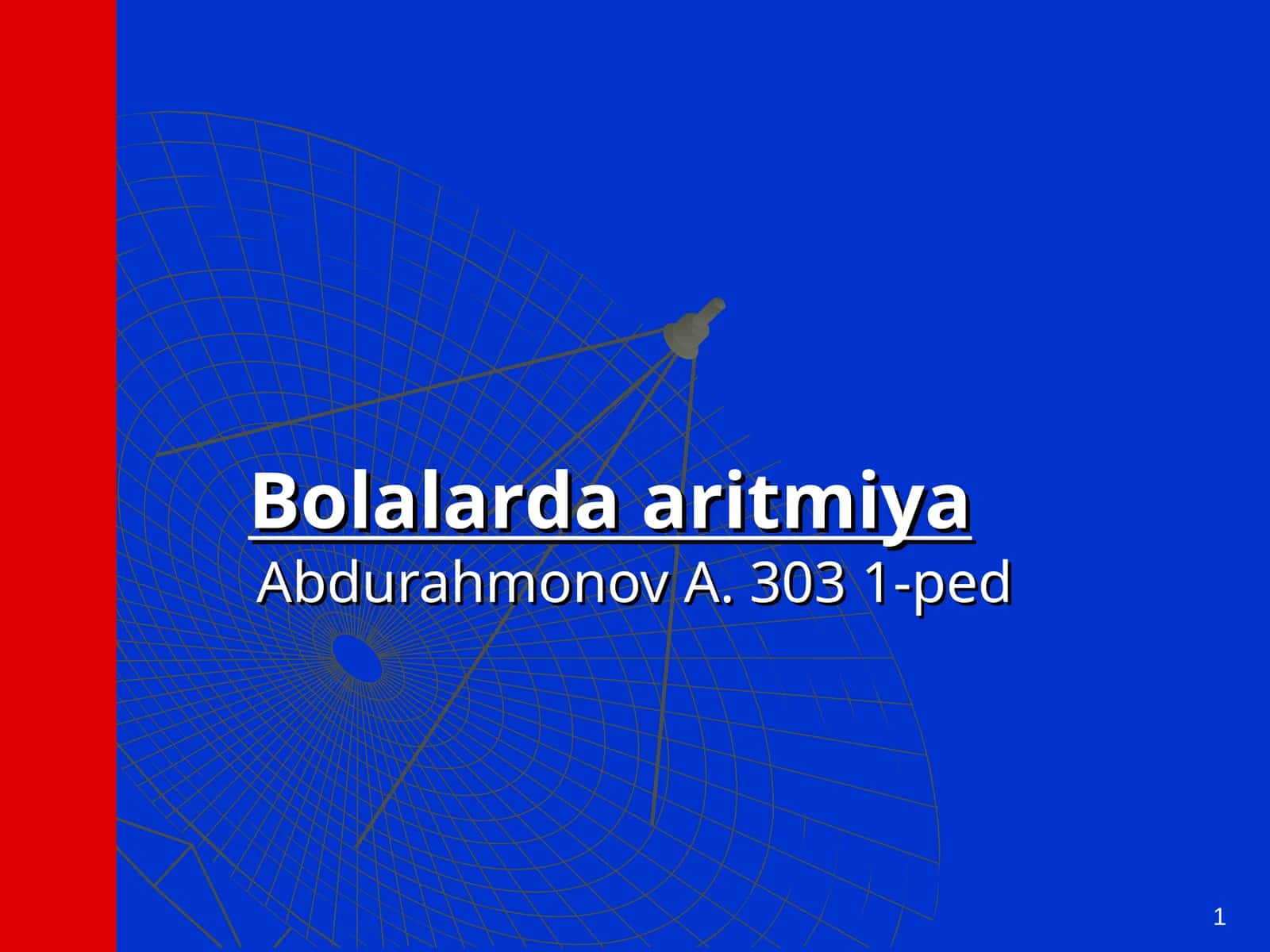 Bolalardaaritmiya 1