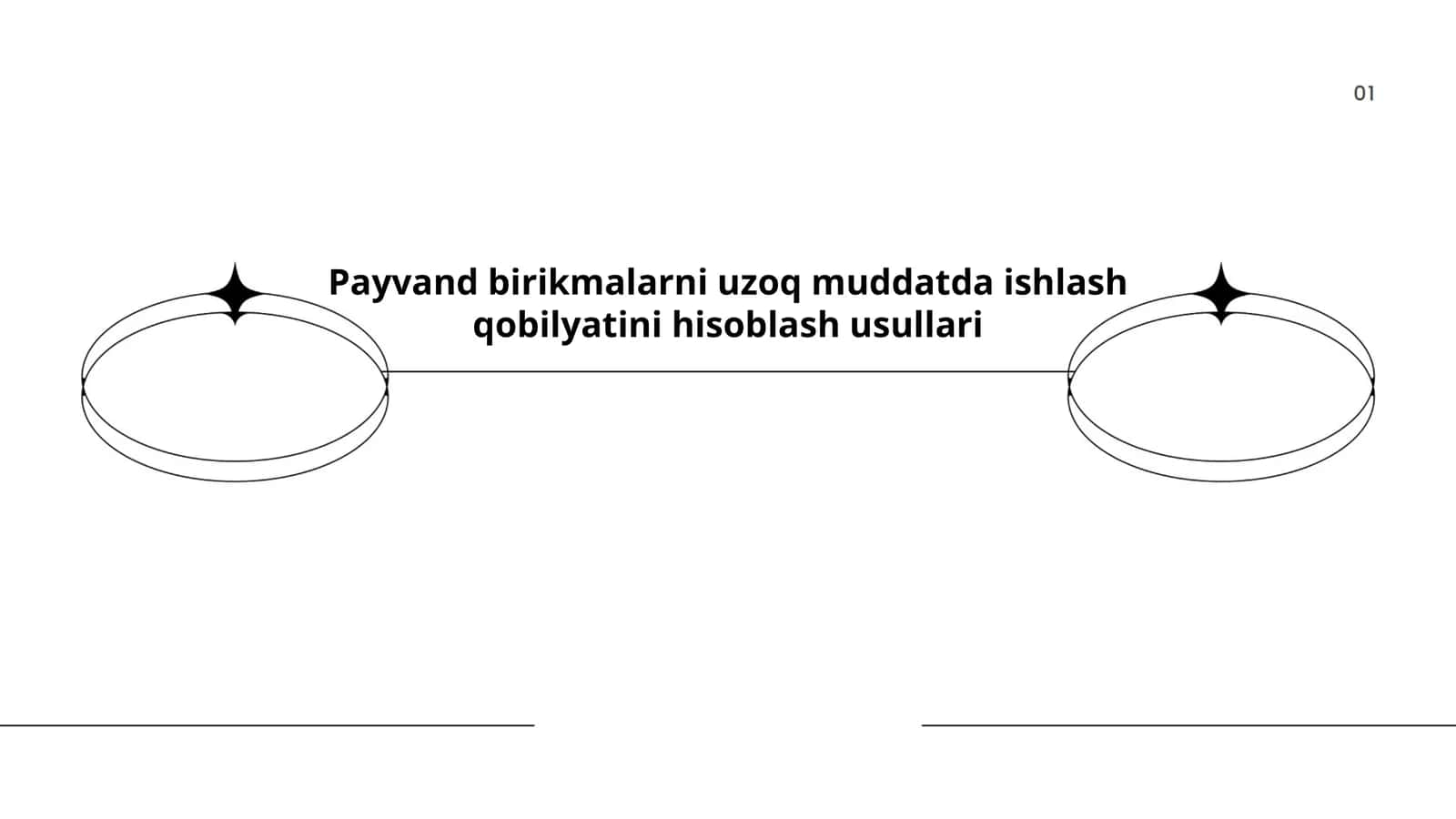 Payvand birikmalarni uzoq muddatda ishlash qobilyatini hisoblash usullari 1