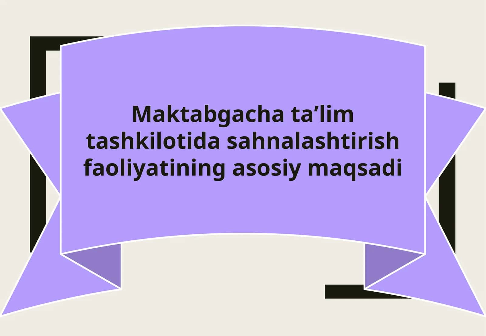 Maktabgacha taʼlim tashkilotida sahnalashtirish faoliyati 1