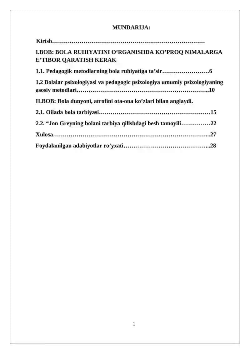 Bola ruhiyatini o’rganishning pedagogik asoslari.docx