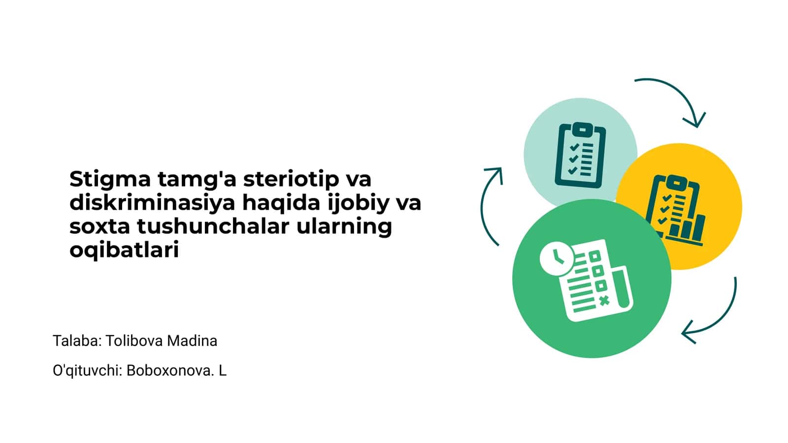 Stigma va stereotip: asosiy tushunchalar 1