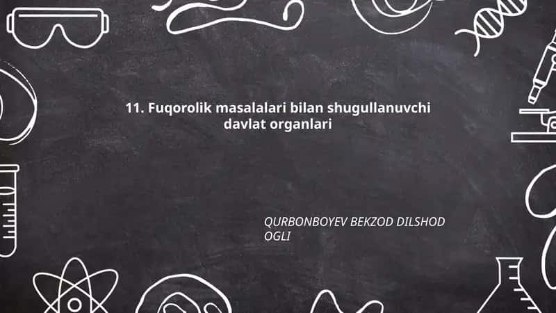 Fuqorolik masalalari bilan shugullanuvchi davlat organlari 1
