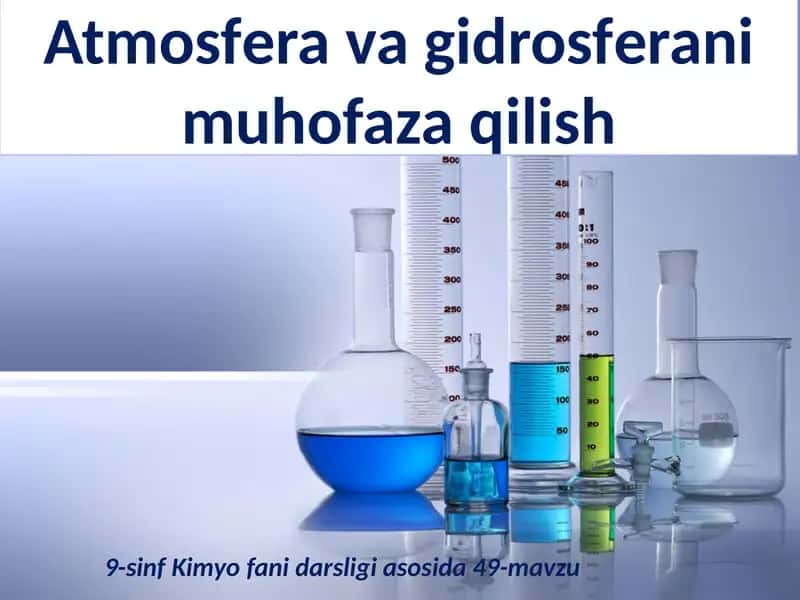 Atmosferavagidrosferanimuhofazaqilish 1