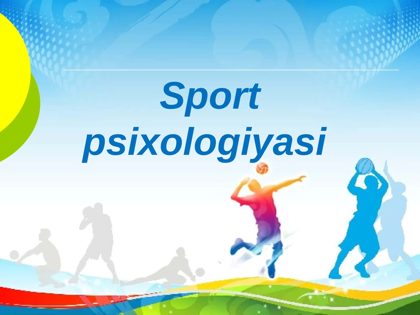 Sport psixologiyasi 1