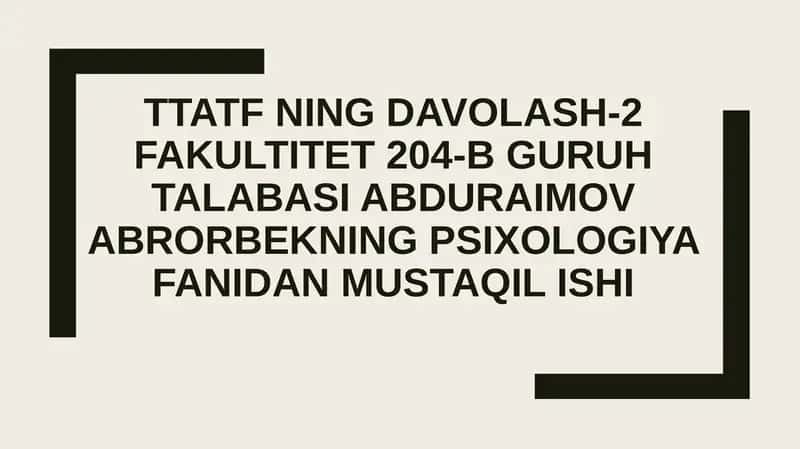 Tarbiyaviy ta’sir etish usullari va vositalari 1