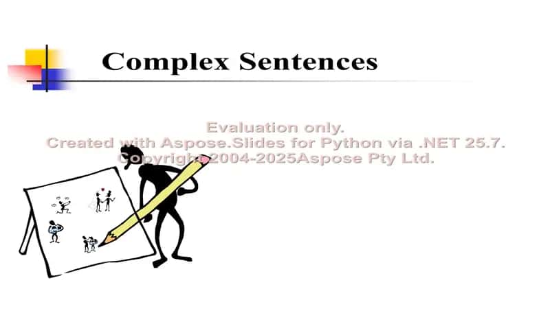 Complex Sentences 1