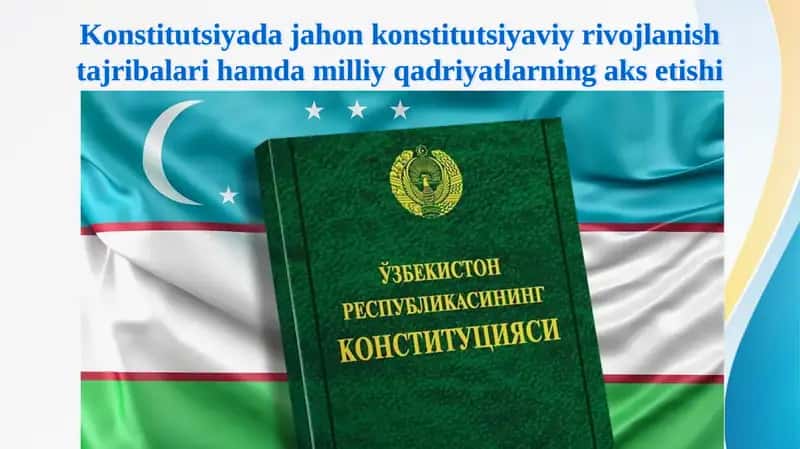 O'zbekiston Respublikasi Konstitutsiyasi 1
