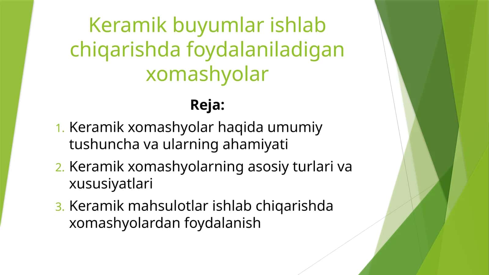 Keramikxomashyolar 1