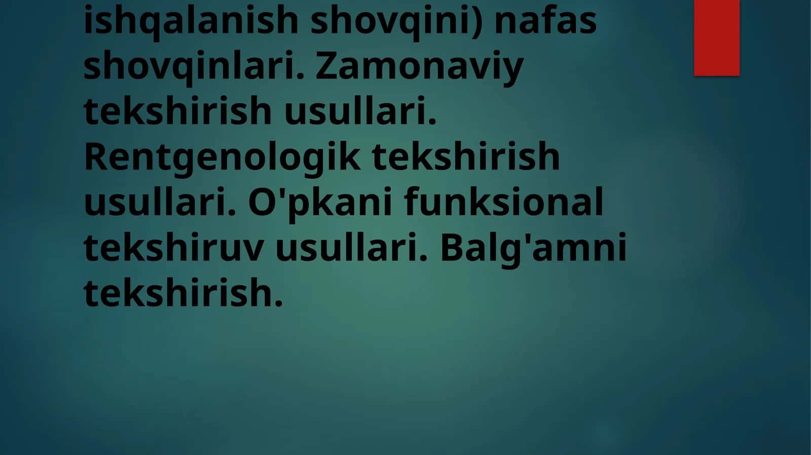 O'pkani eshitish (auskultatsiya). Texnika va qoidalari 1