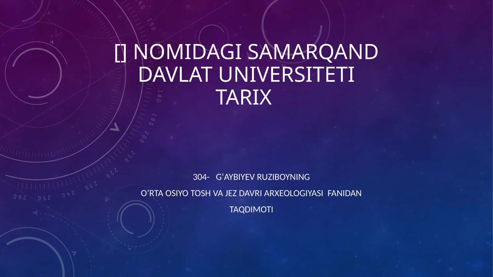Oʻrta Osiyo Dailk Paleolit Davri madaniyat xususiyatlari 1