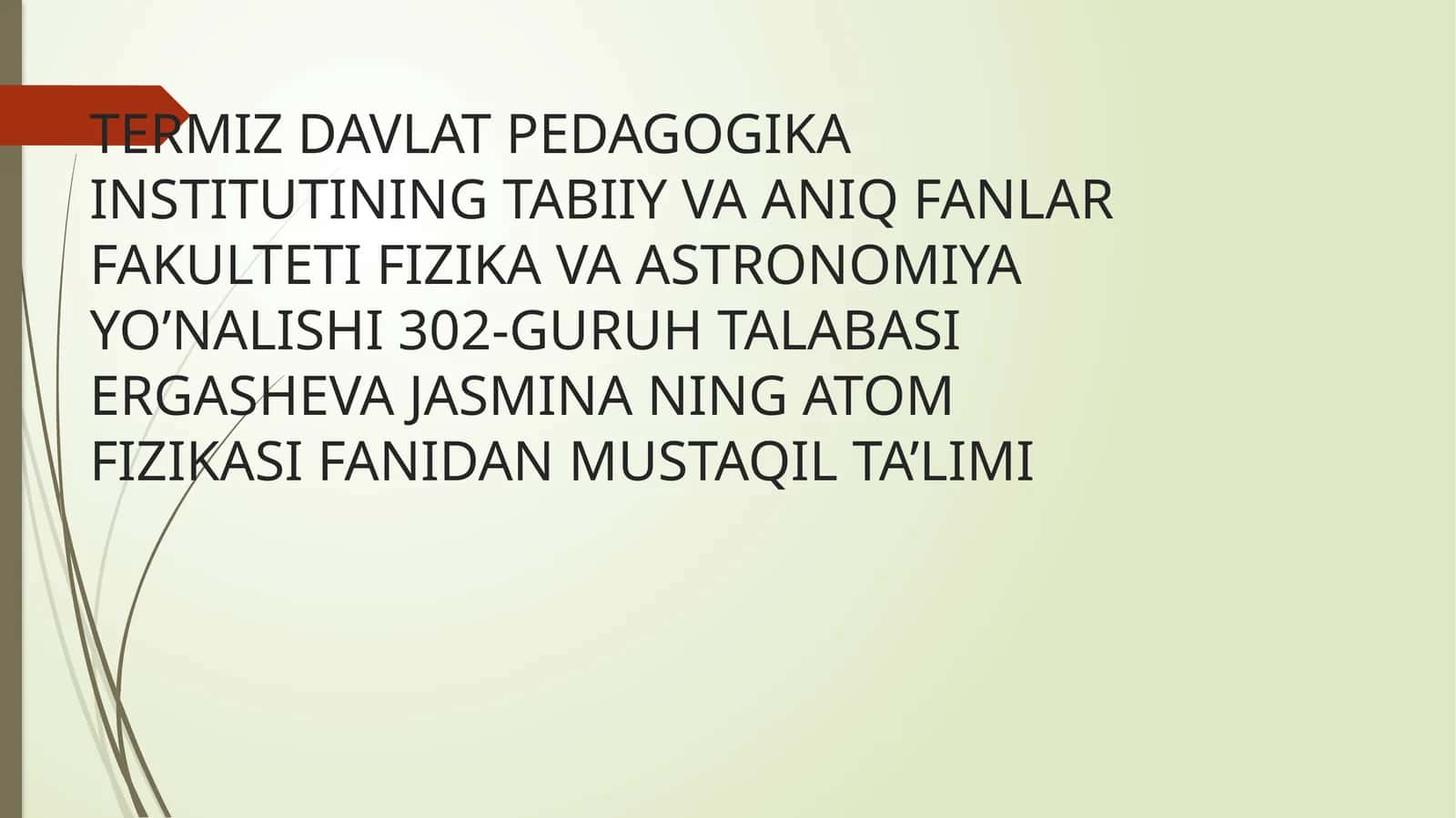 Vodrod molekulasi 1