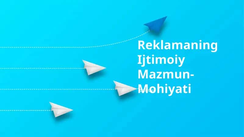 Reklamaning Ijtimoiy Mazmun-Mohiyati 1
