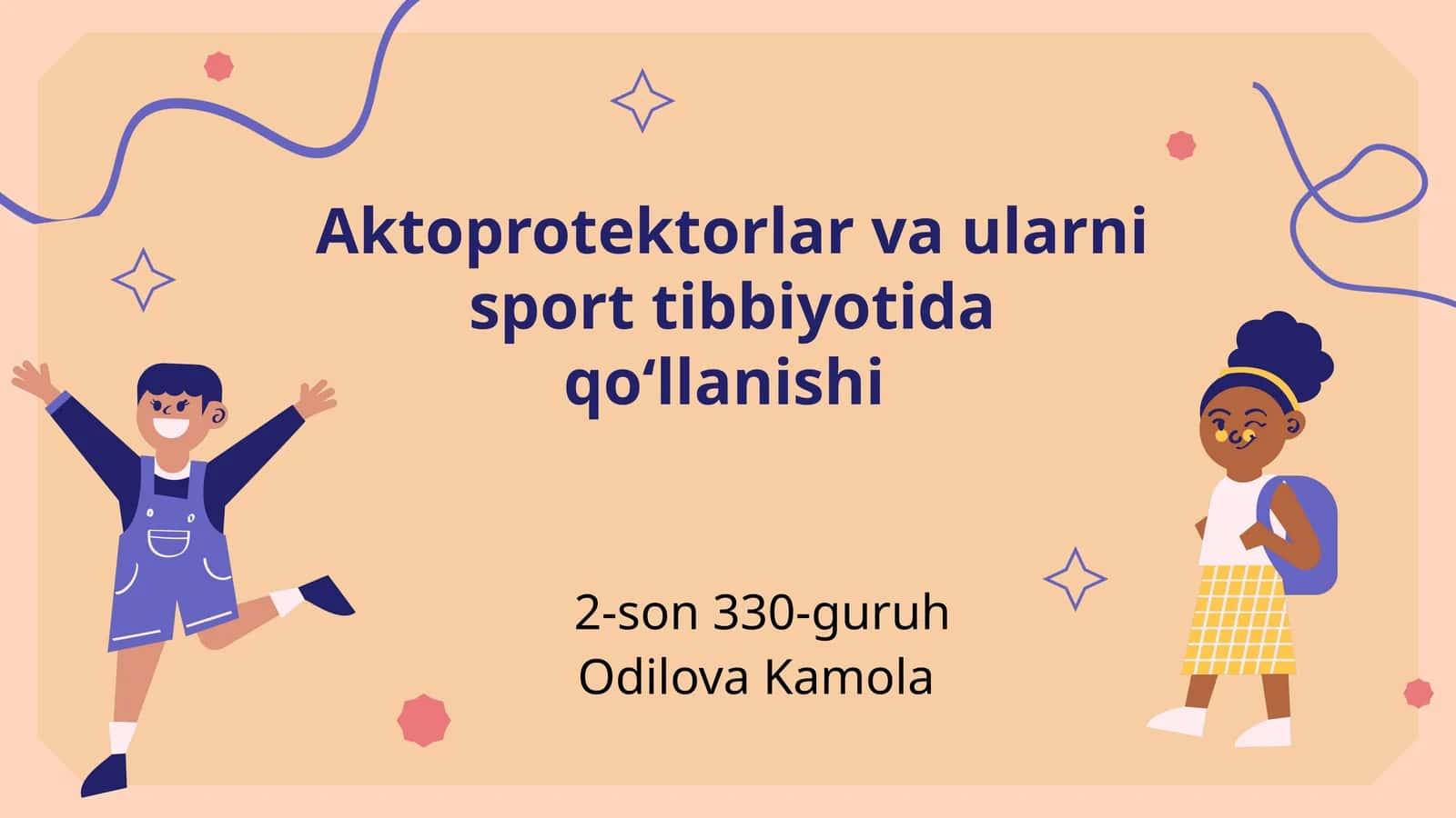Aktoprotektorlar va ularni sport tibbiyotida qo'llanilishi 1