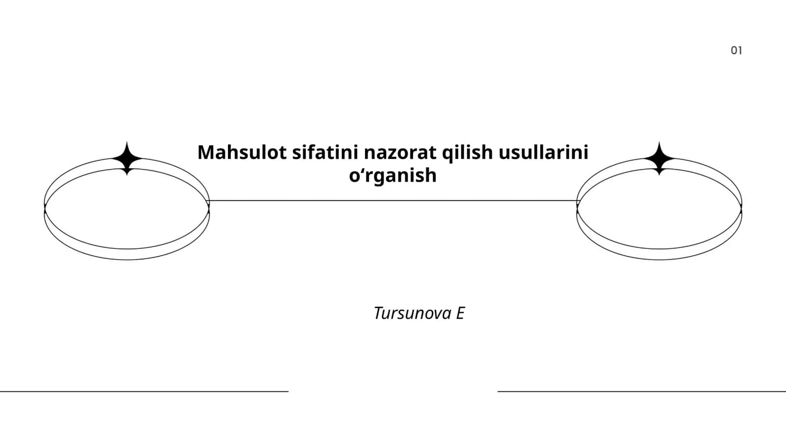 Mahsulot sifatini nazorat qilish usullarini oʻrganish 1