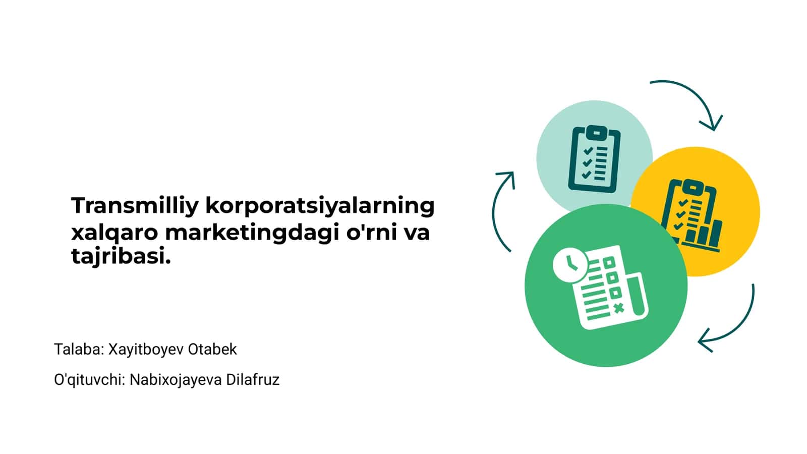 Transmilliy korporatsiyalarning xalqaro marketingdagi o'rni va tajribasi 1