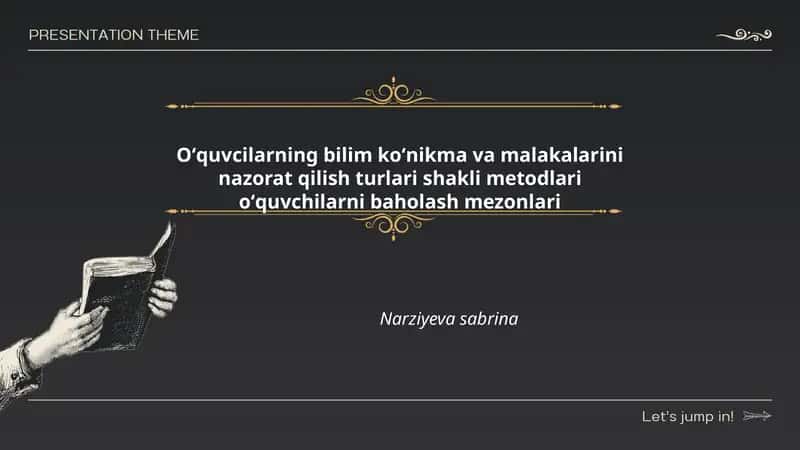 Nazorat turlari va shakllari 1