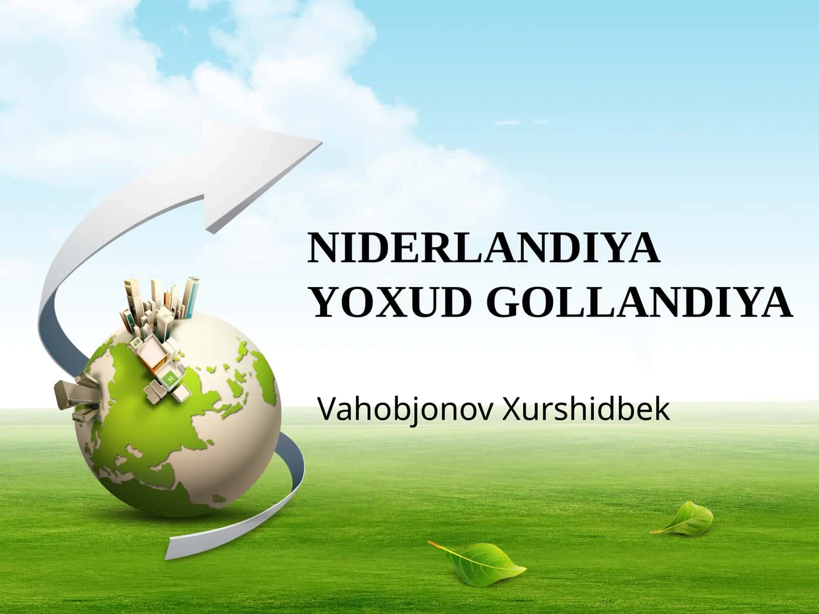 NIDERLANDIYA YOXUD GOLLANDIYA 1