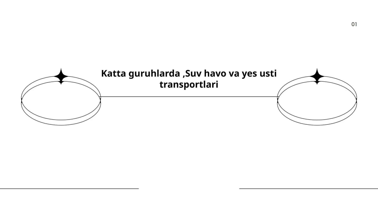 Katta guruhlarda,Suv havo va yes usti transportlari 1
