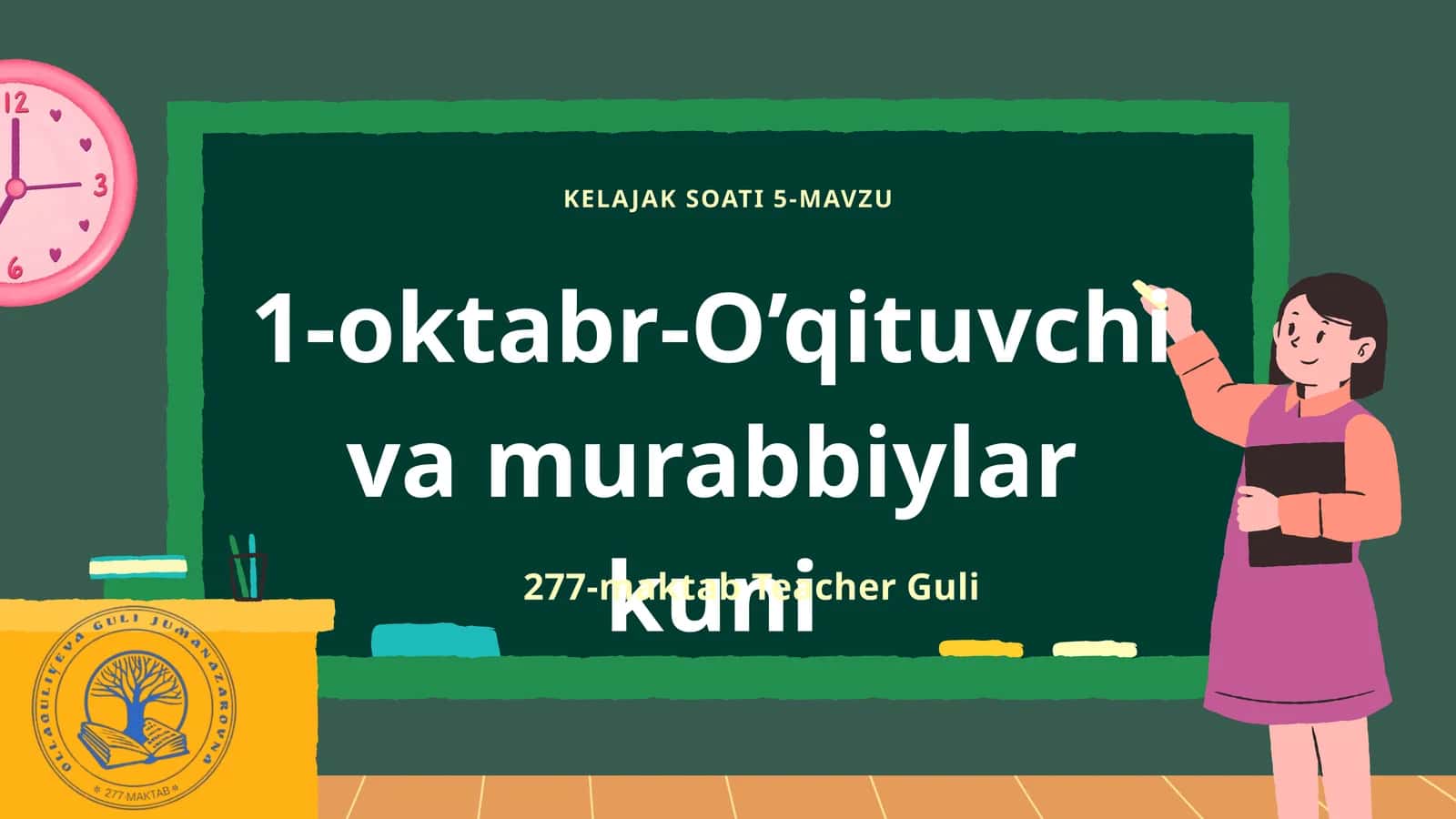 KELAJAK SOATI 5-MAVZU 1