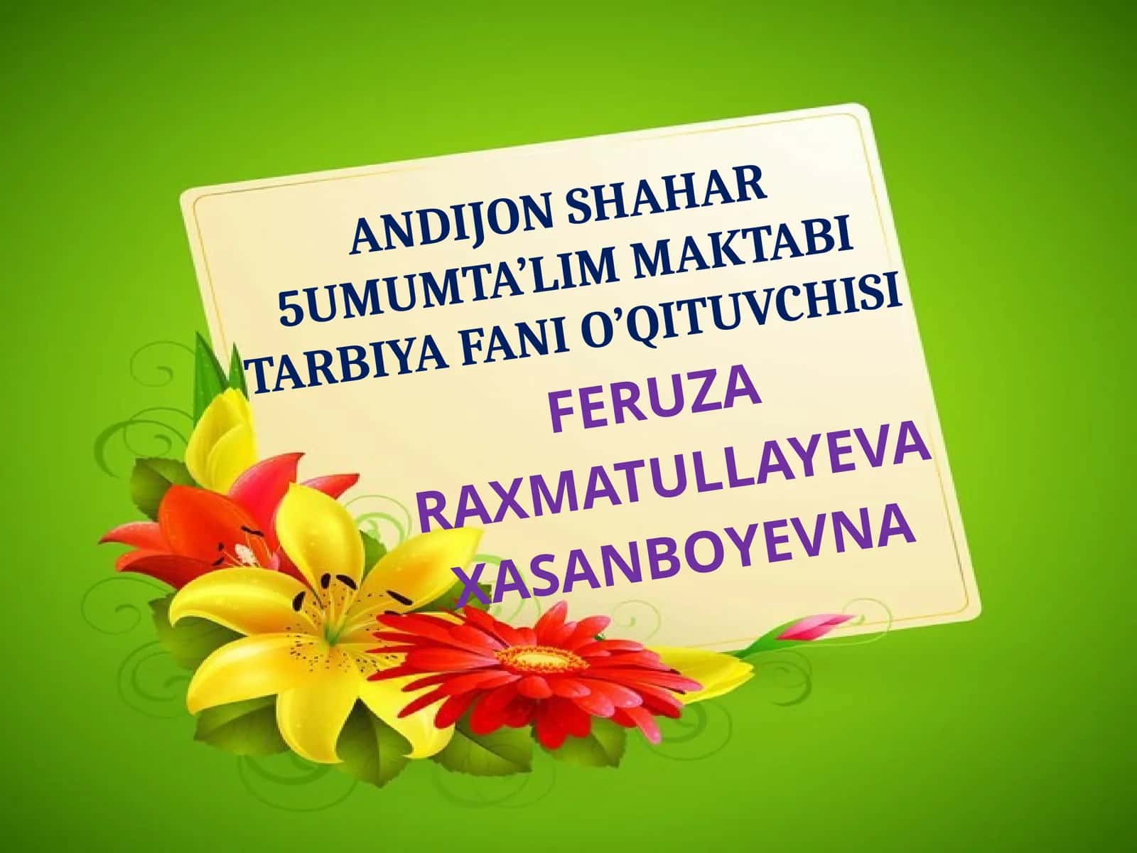 MEN QANDAY INSONMAN? 1