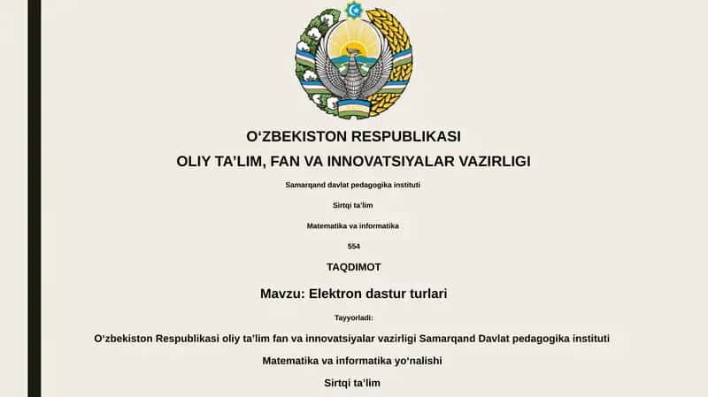 Masofaviy taʼlim tashkil etish texnologiyasi 1