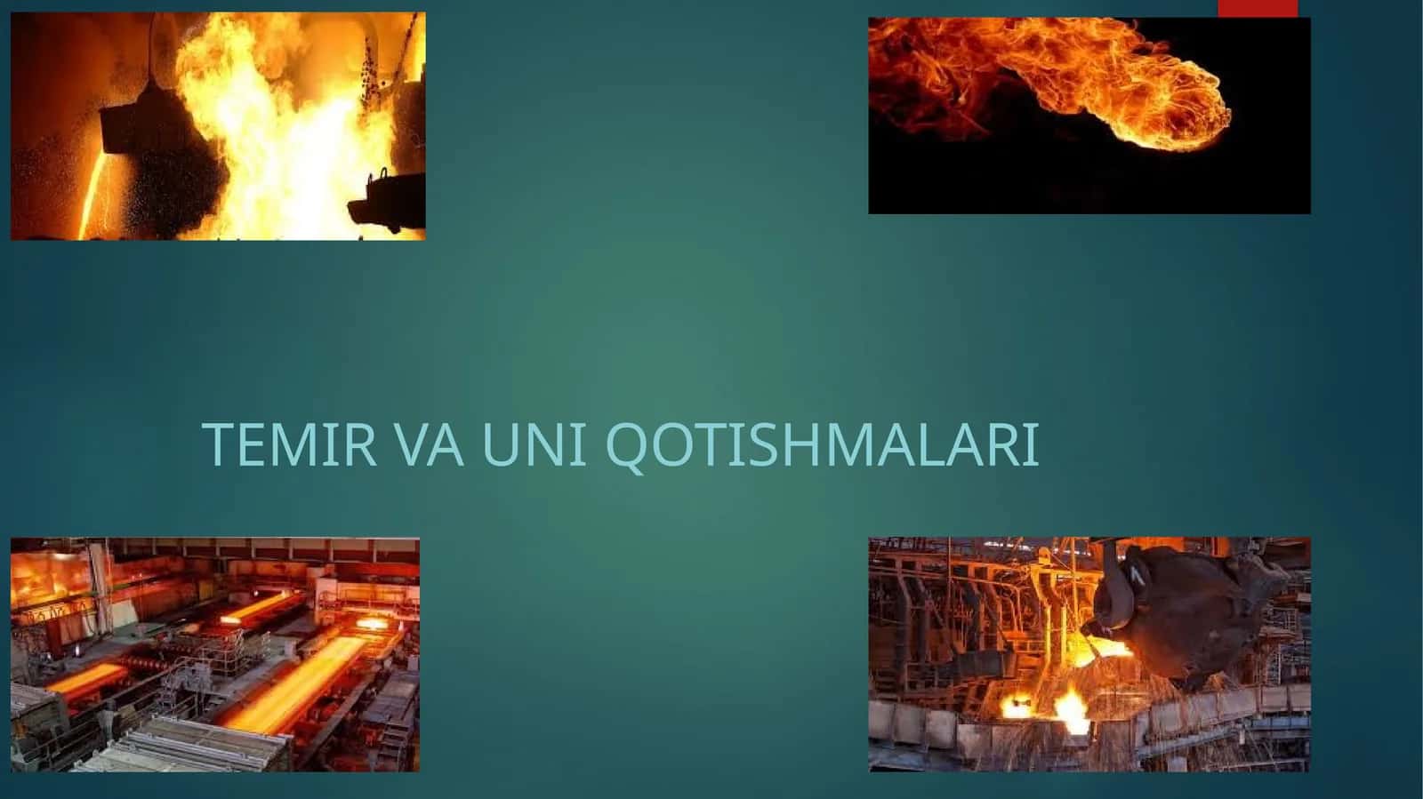 TEMIR VA UNI QOTISHMALARI 1