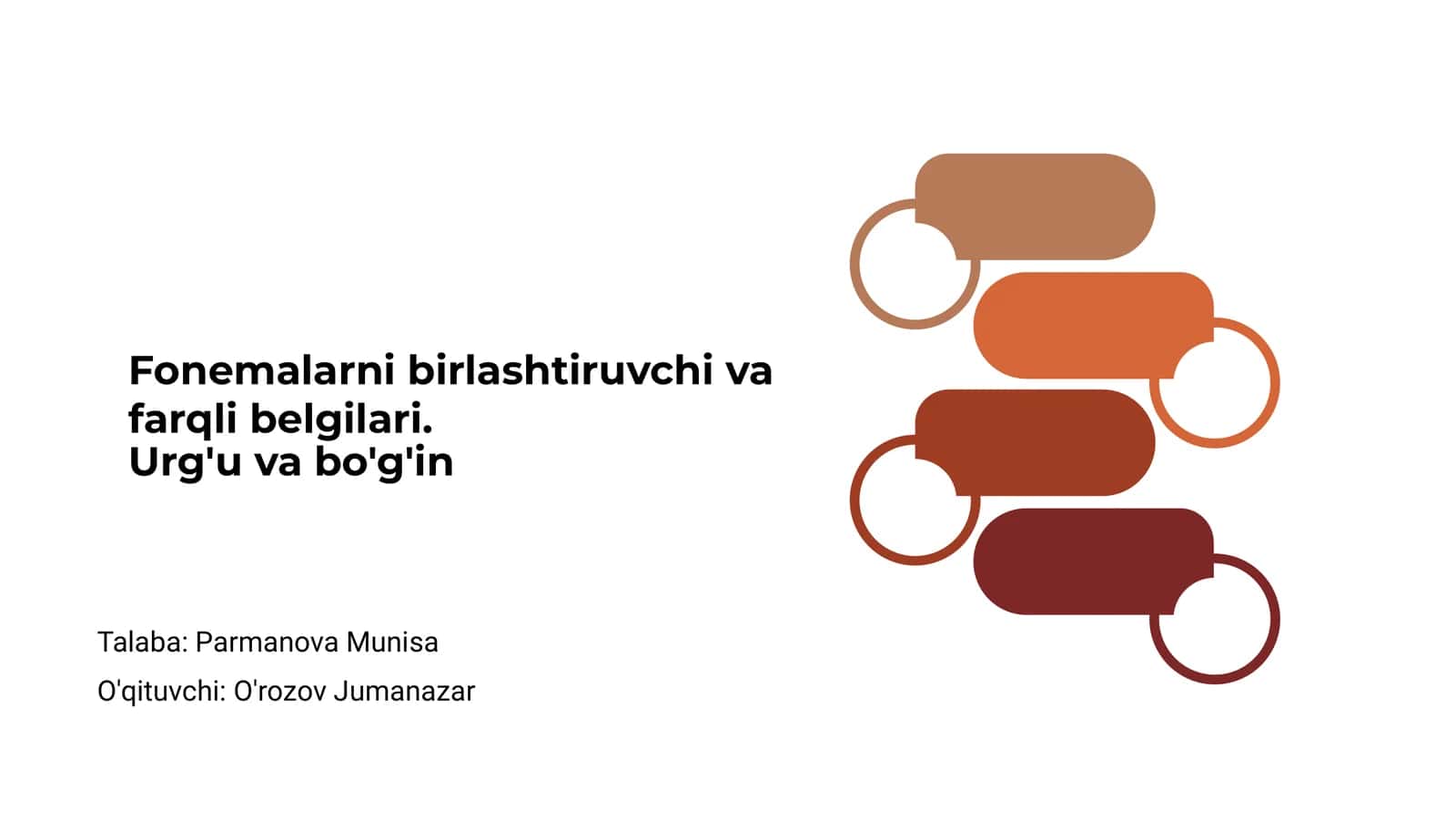 Fonemalarni birlashtiruvchi va farqli belgilari 1
