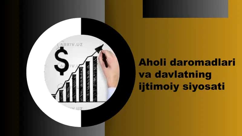 Aholi daromadlari va davlatning ijtimoiy siyosati 1