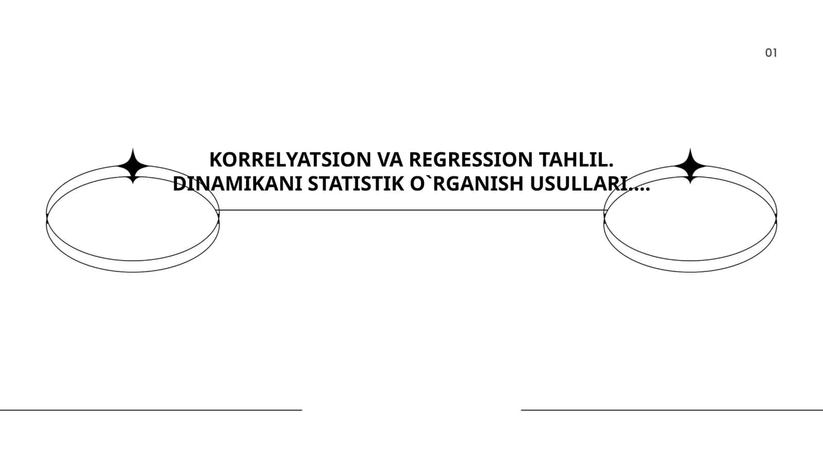 Regresiya tahlili 1