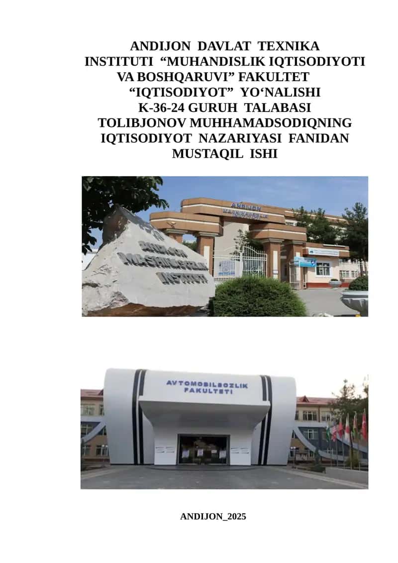 SOLIQLAR, ULARNING VAZIFALARI VA TURLARI 1