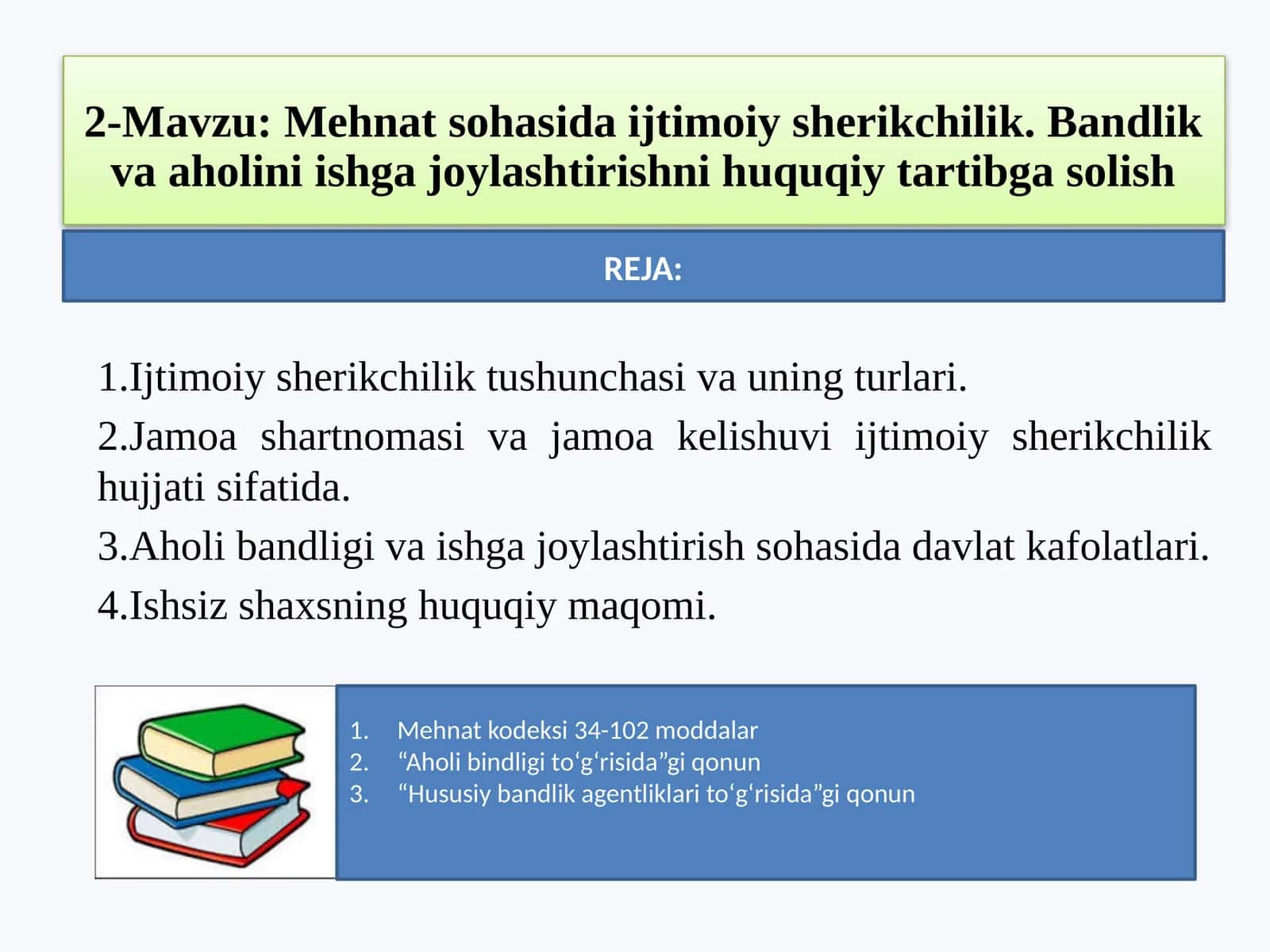 Mehnat sohasida ijtimoiy sherikchilik 1