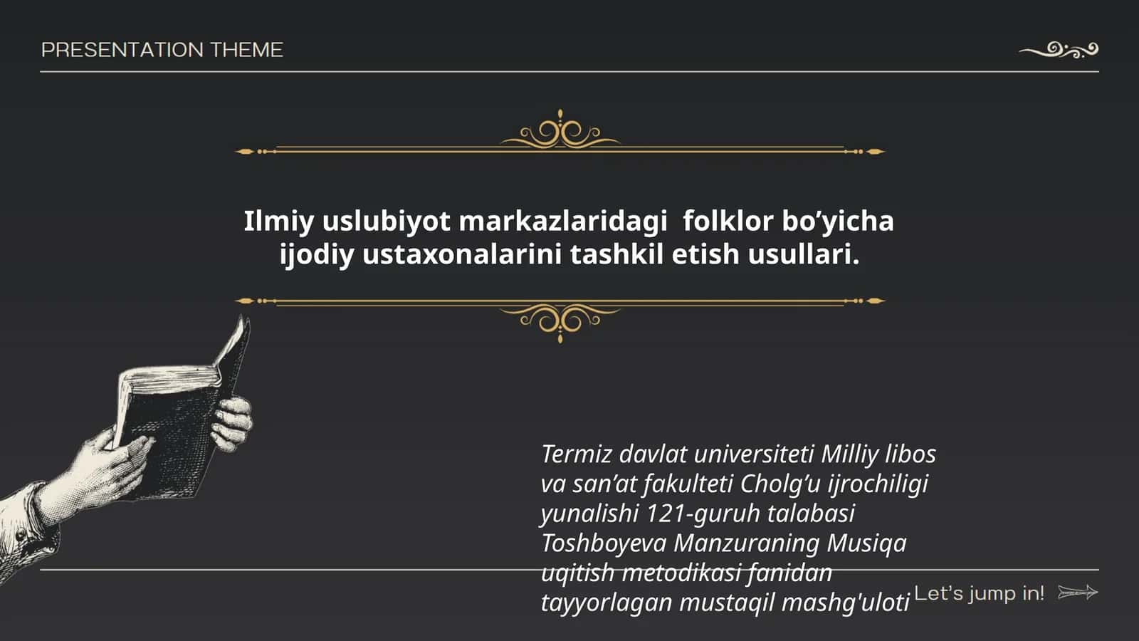 Musiqa uqitish metodikasi 1