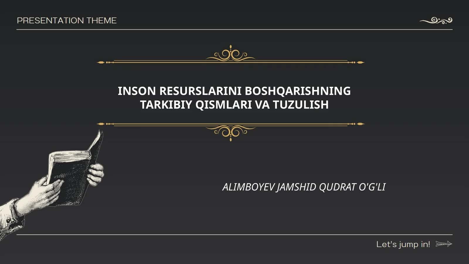 Inson Resurslarini Boshqarishning Tarkibiy Qismlari va Tuzulish 1