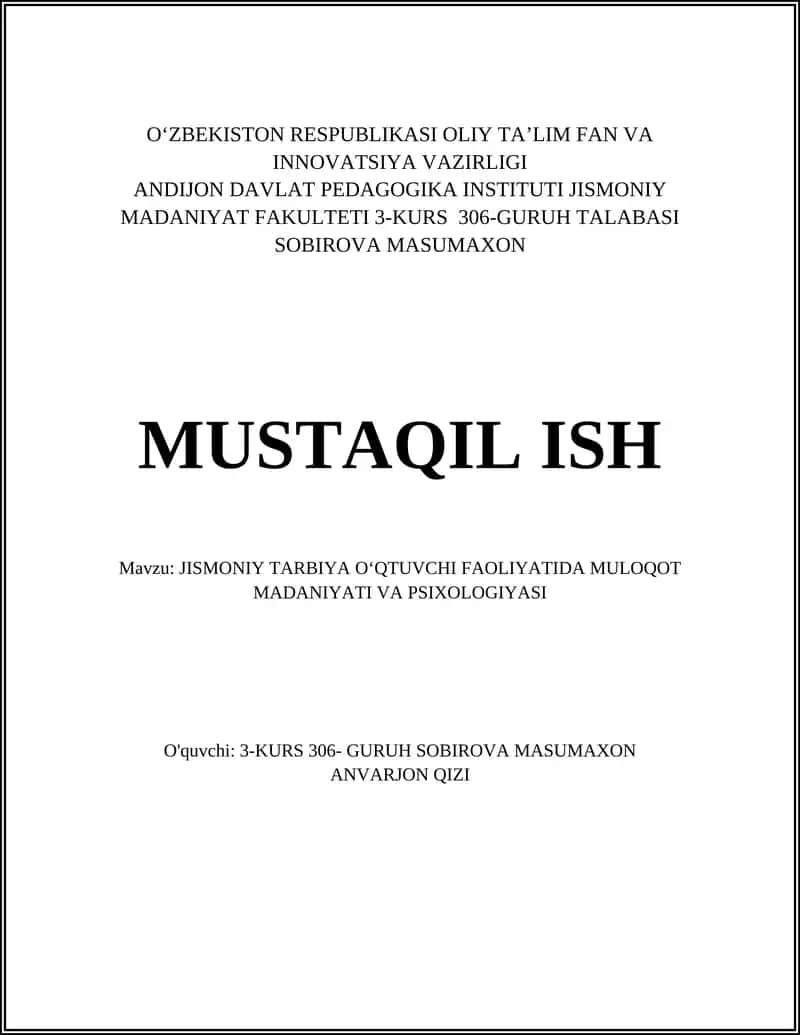Jismoniy tarbiya darslarida muloqot madaniyati o'rni 1
