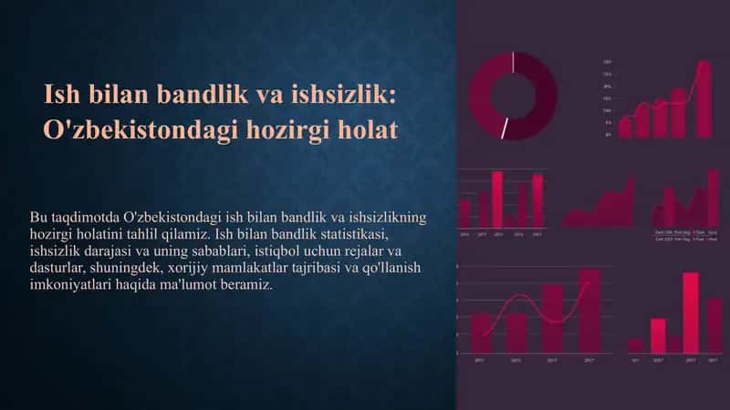Ish bilan bandlik va ishsizlik: O'zbekistondagi hozirgi holat 1