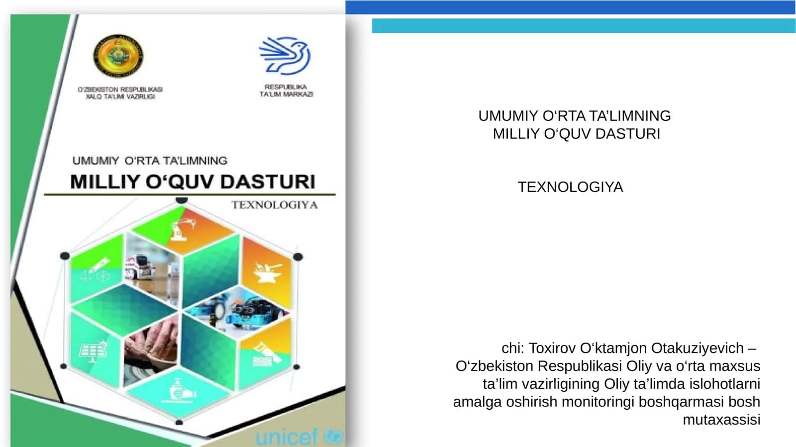 YANGI MILLIY O‘QUV DASTURI(MO‘D) 1