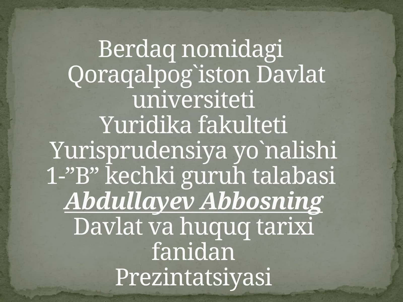 Qadimgi Hindiston davlatining tashkili va davrlar g`abinishi 1