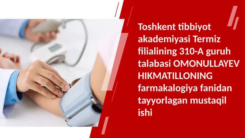 Alkogolizm va uning asoratlari 1